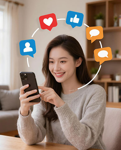 社交媒體曝光度